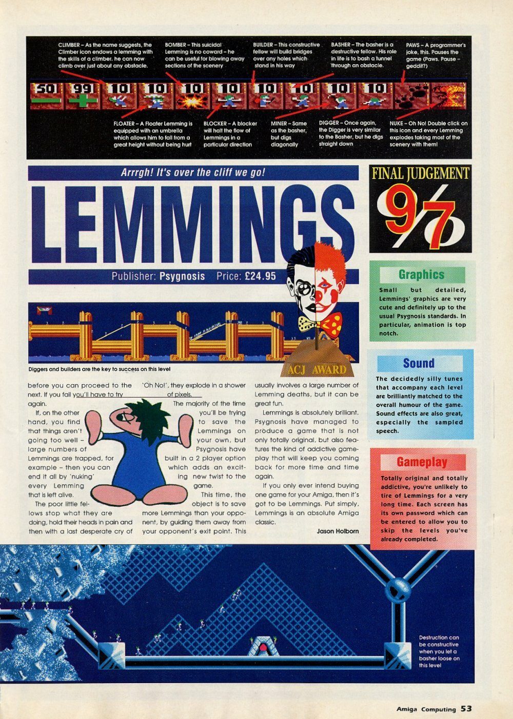 Lemmings 2: The Tribes (1994) by Digital Developments / DMA Design
